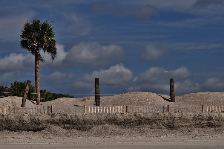 the beach
